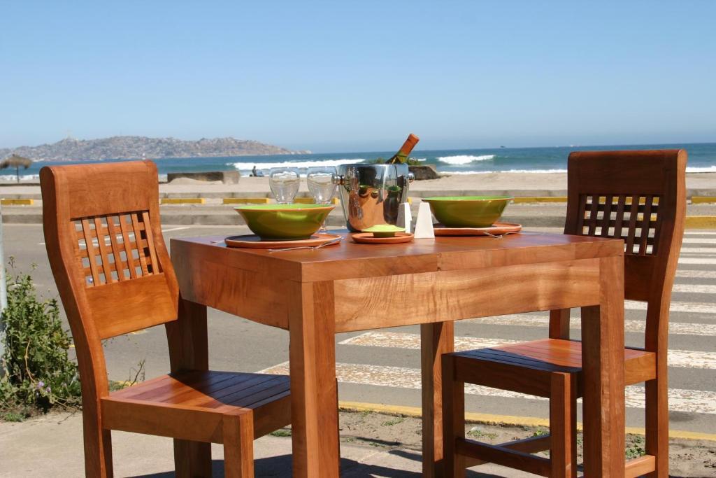 Hotel Y Cabanas Mar De Ensueno 라세레나 외부 사진